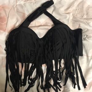 Black Bathing Suit Top